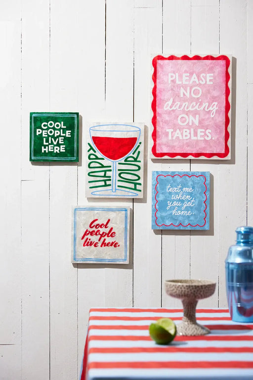Jones & Co | Fun House Cool Wall Tile Art