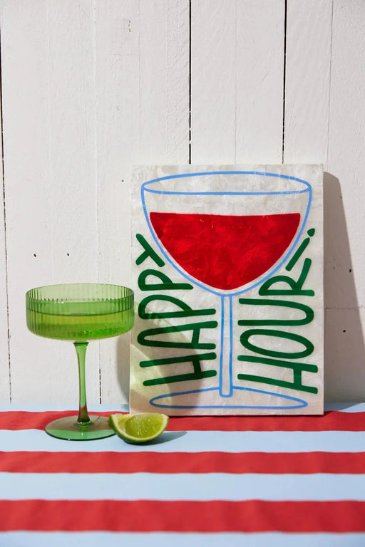 Jones & Co | Fun House Happy Wall Tile Art