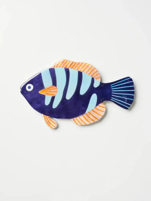 Jones & Co | Captain Fish Wall Tile Art