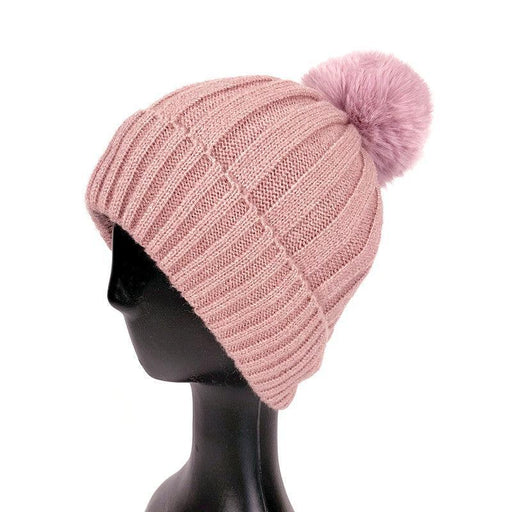 AUTN | Rib Beanie with Pom Pom