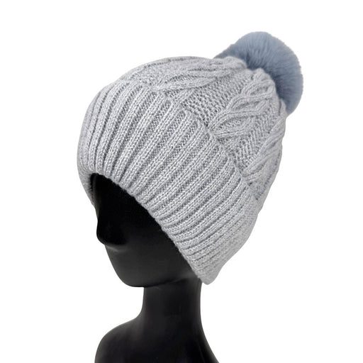 AUTN | Cable Beanie with Pom Pom