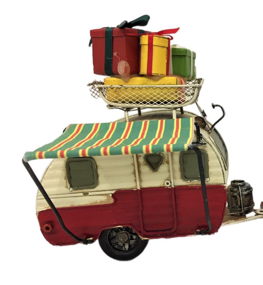 Bristlebrush | Handmade Aussie Christmas Caravan Red and White-Bristlebrush-Homing Instincts