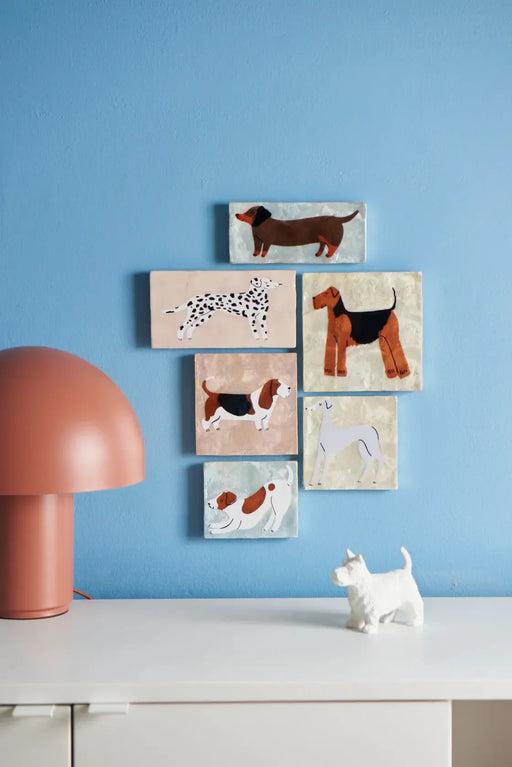 Jones & Co | Pup Dachshund Wall Tile Art