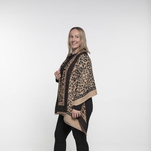 Taylor Hill | Reversible Animal Print Scarf