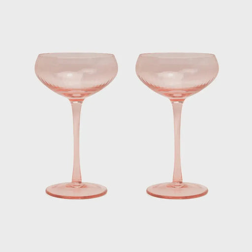 Here's How | The Lou Coupe Glass - Set of 2-Here's How-Homing Instincts