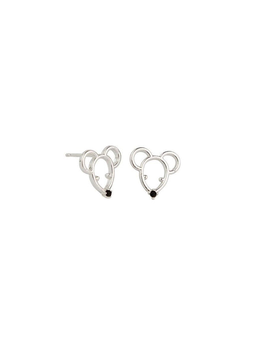 Tiger Tree | Silver Miss Mousy Earrings-Tiger Tree-Homing Instincts