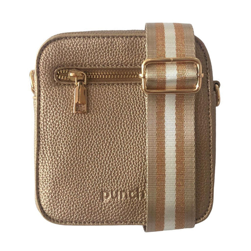 Punch | Samantha Mini Crossbody Square Vegan Leather Bag