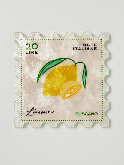 Jones & Co | Limone Stamp Wall Tile Art
