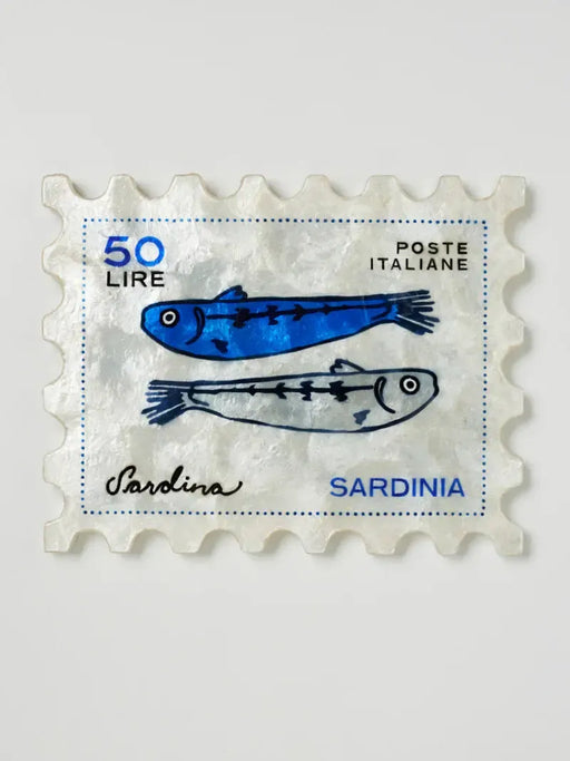 Jones & Co | Sardina Stamp Wall Tile Art