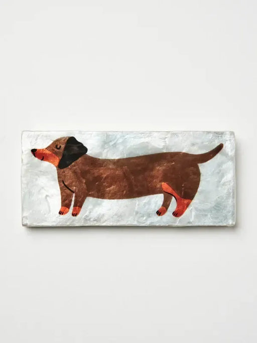 Jones & Co | Pup Dachshund Wall Tile Art