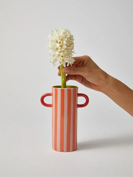 Jones & Co | Griffe Warm Stripe Bud Vase-Jones & Co-Homing Instincts