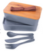 IS Gift | Wheat Straw Bento Box With Cutlery-IS Gift-Homing Instincts