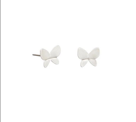 Tiger Tree | Silver Kyoto Butterfly Studs-Tiger Tree-Homing Instincts