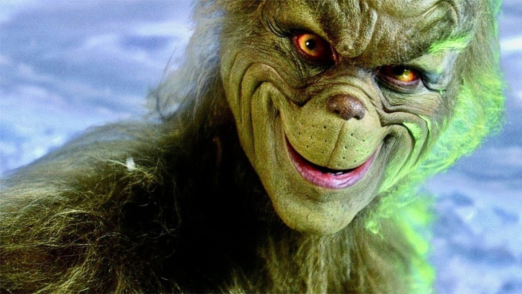The Grinch Who Stole Christmas cheeky smile