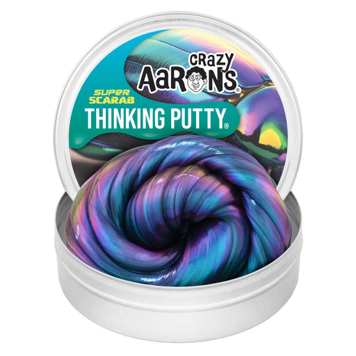 Crazy Aaron's | Puttyworld Super Scarab Color‑Shifting Thinking Putty