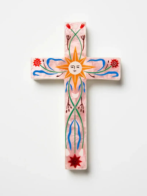 Jones & Co | Fable Pink Sun Large Cross Homing Instincts