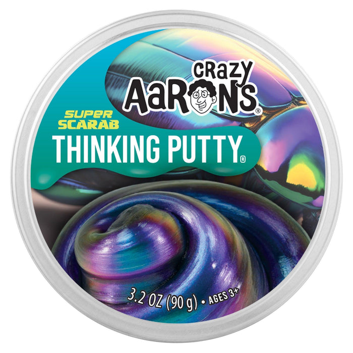 Crazy Aaron's | Puttyworld Super Scarab Color‑Shifting Thinking Putty