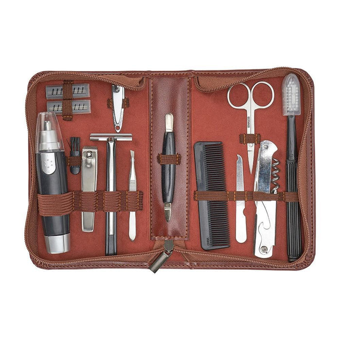 Annabel Trends | Gentleman's Grooming Kit Vegan Leather