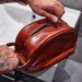 Annabel Trends | Vegan Leather Toiletry Bag 25x13x13 cm