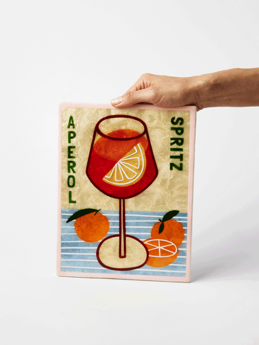 Jones & Co | Happy Hour Aperol Spritz Tile
