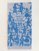Blue Q | Party's Kitchen Dish Towel, Blue & White