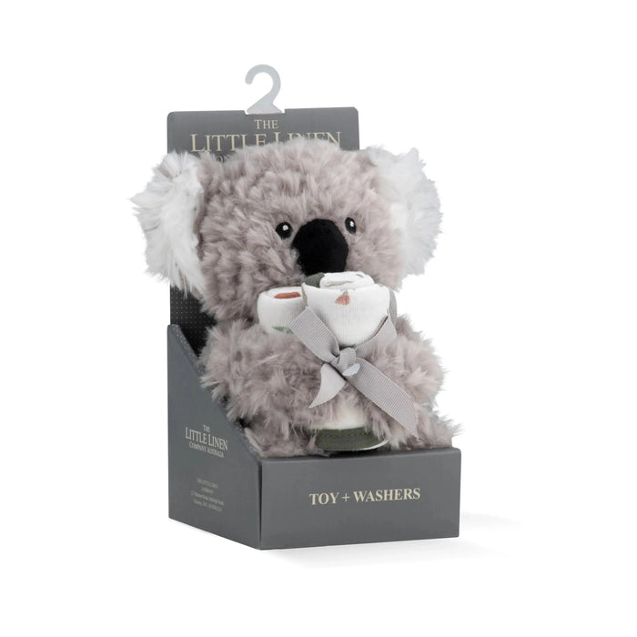 The Little Linen Company | The. Plush Toy & Washers Gift Set Outback Koala