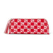 Annabel Trends | Mini Vanity Bag Red Interior Rose Gold Zippers