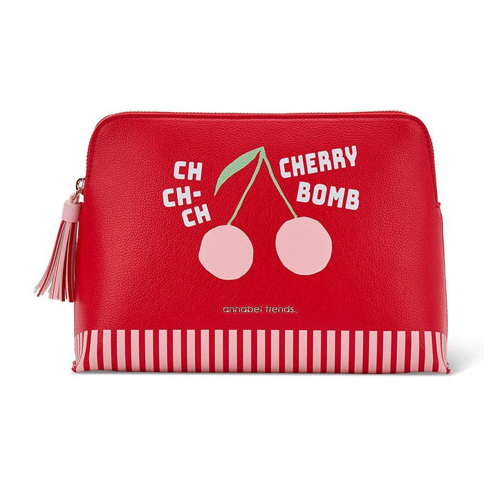 Annabel Trends | Large Vanity Bag Cherrylicious Travel Design