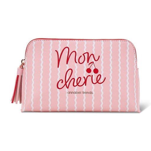 Annabel Trends | Medium Vanity Bag With Rose Gold Zippers