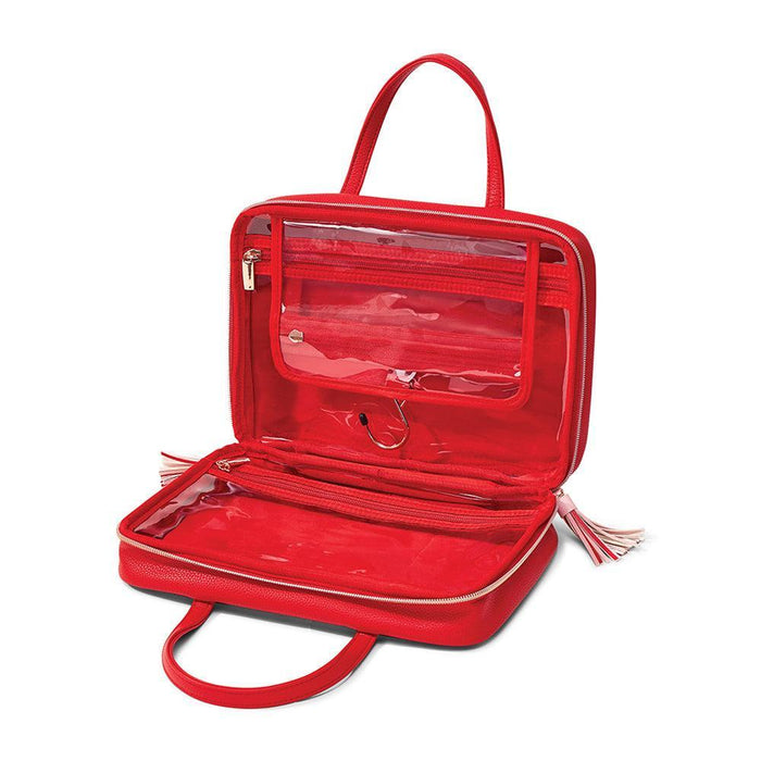 Annabel Trends | Hanging Vanity Toiletries Bag Cherrylicious