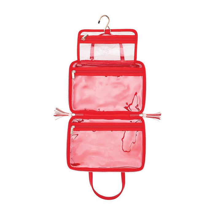 Annabel Trends | Hanging Vanity Toiletries Bag Cherrylicious