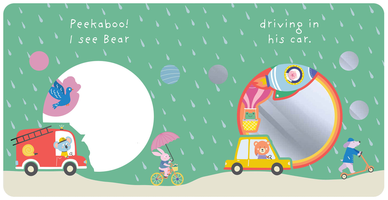 Lake Press | Graduating Mirror Board Book Peek-a-Boo I See You