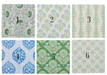Little Beach Road | Charvi Ceramic Coaster 10cm Assorted