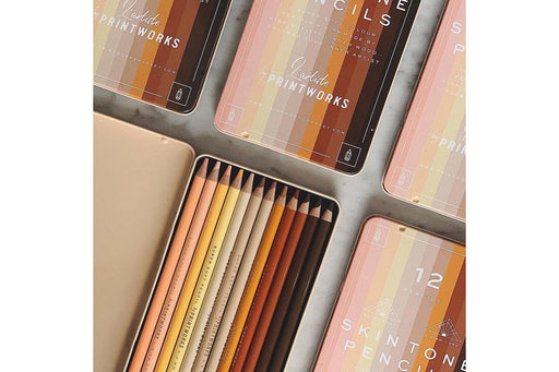 Printworks | Colour Pencils (set of 12) - Skin Tone