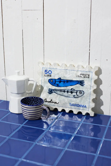 Jones & Co | Sardina Stamp Wall Art-Jones & Co-Homing Instincts