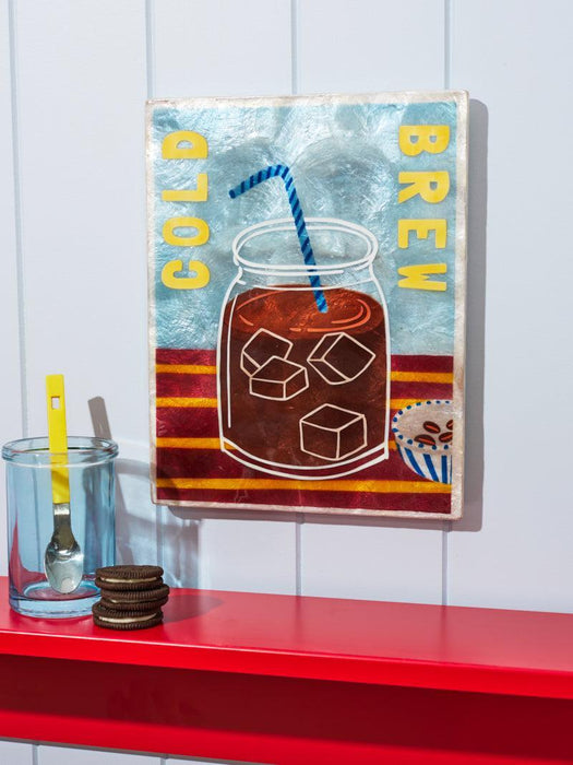 Jones & Co | Barista Wall Art Cold Brew