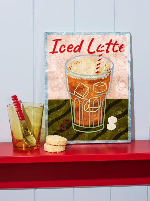 Jones & Co | Barista Iced Latte Wall Art