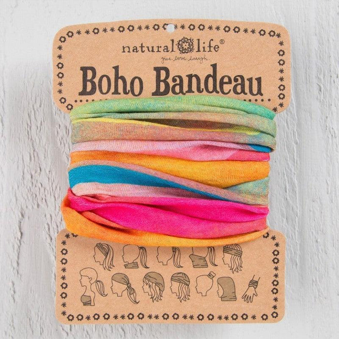Natural Life | Boho Bandeau Coral Turq Ombre