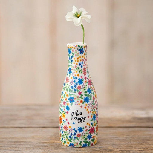 Natural Life | Bud Vase Be Happy