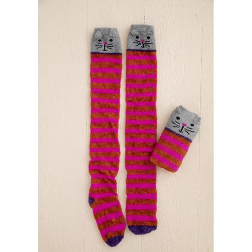 Natural Life | Over The Knee Cozy Sock Cat
