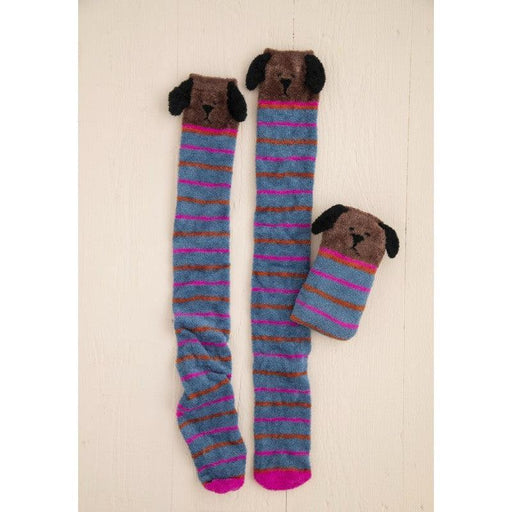 Natural Life | Over-The-Knee Cozy Sock Dog, Soft Polyester