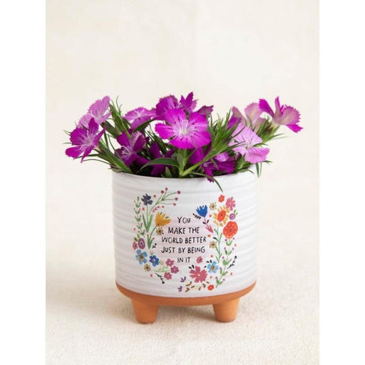 Natural Life | Artisan Planter Small You Make World