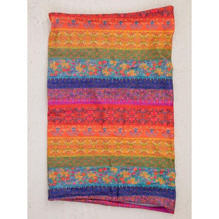 Natural Life | Boho Bandeau Rainbow Borders Headband