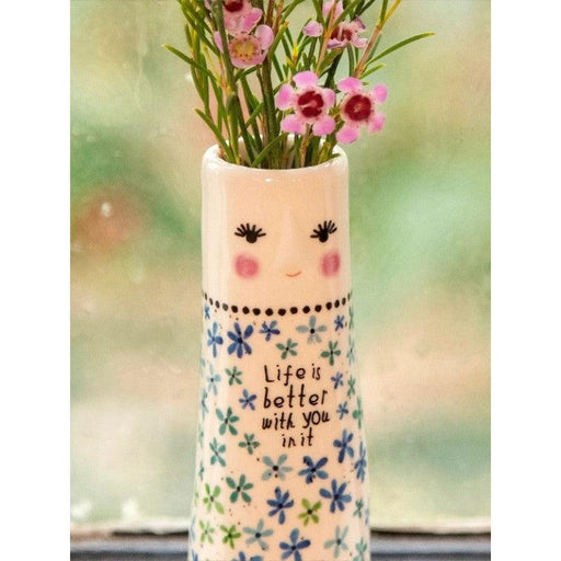 Natural Life | Folk Friend Bud Vase Life Is Better