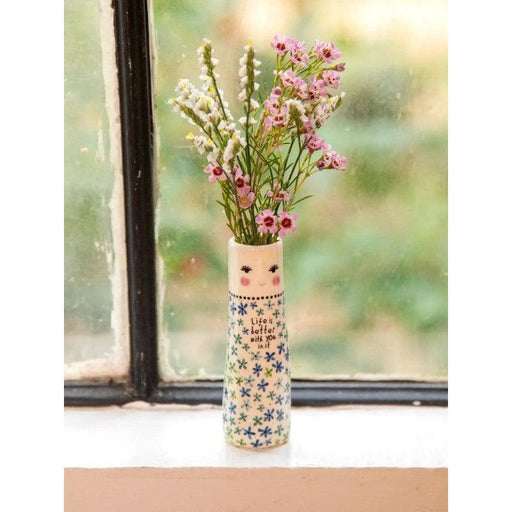 Natural Life | Folk Friend Bud Vase Life Is Better