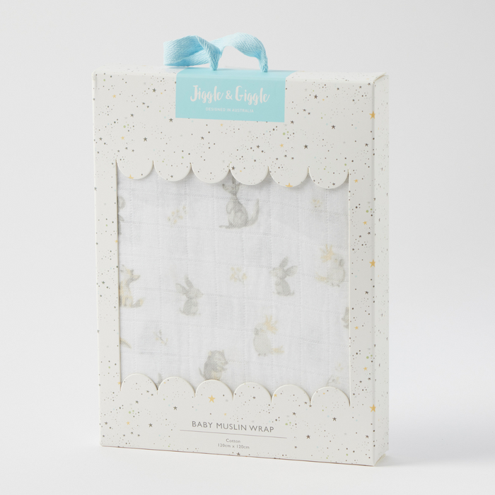 Pilbeam Living | Little Aussie Critters Muslin Wrap 120x120cm Multi