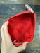 Annabel Trends | Mini Vanity Bag Red Interior Rose Gold Zippers