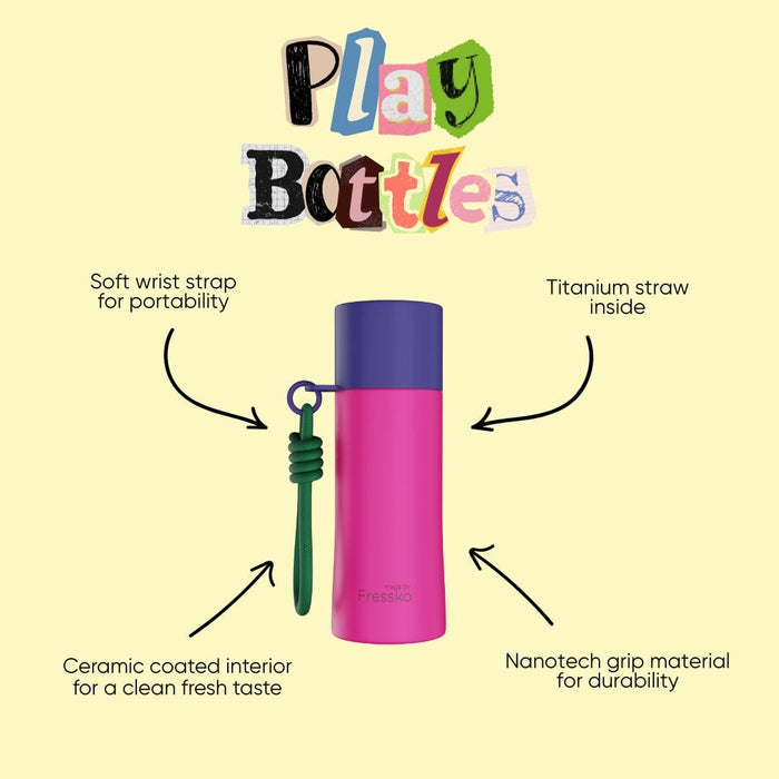 Made By Fressko | Play Bottle Lush Ceramic 420ml