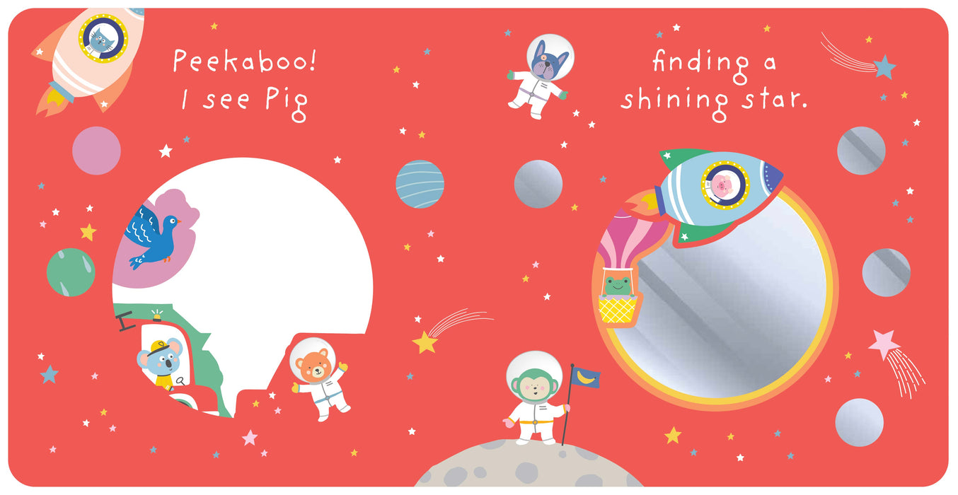 Lake Press | Graduating Mirror Board Book Peek-a-Boo I See You