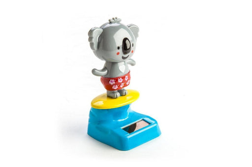 MDI | Yellow Octopus Solar Powered Dancing Koala Dashboard Surfer Toy Homing Insticts